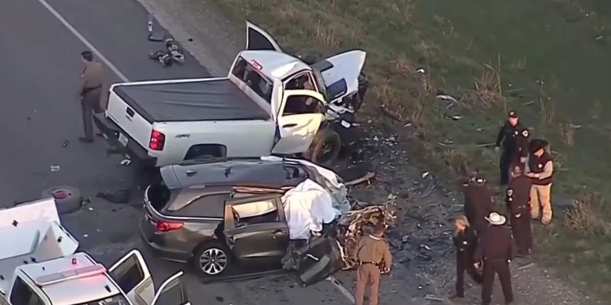Six family members dead after safari trip as 17-year-old drives wrong way on Texas highway
